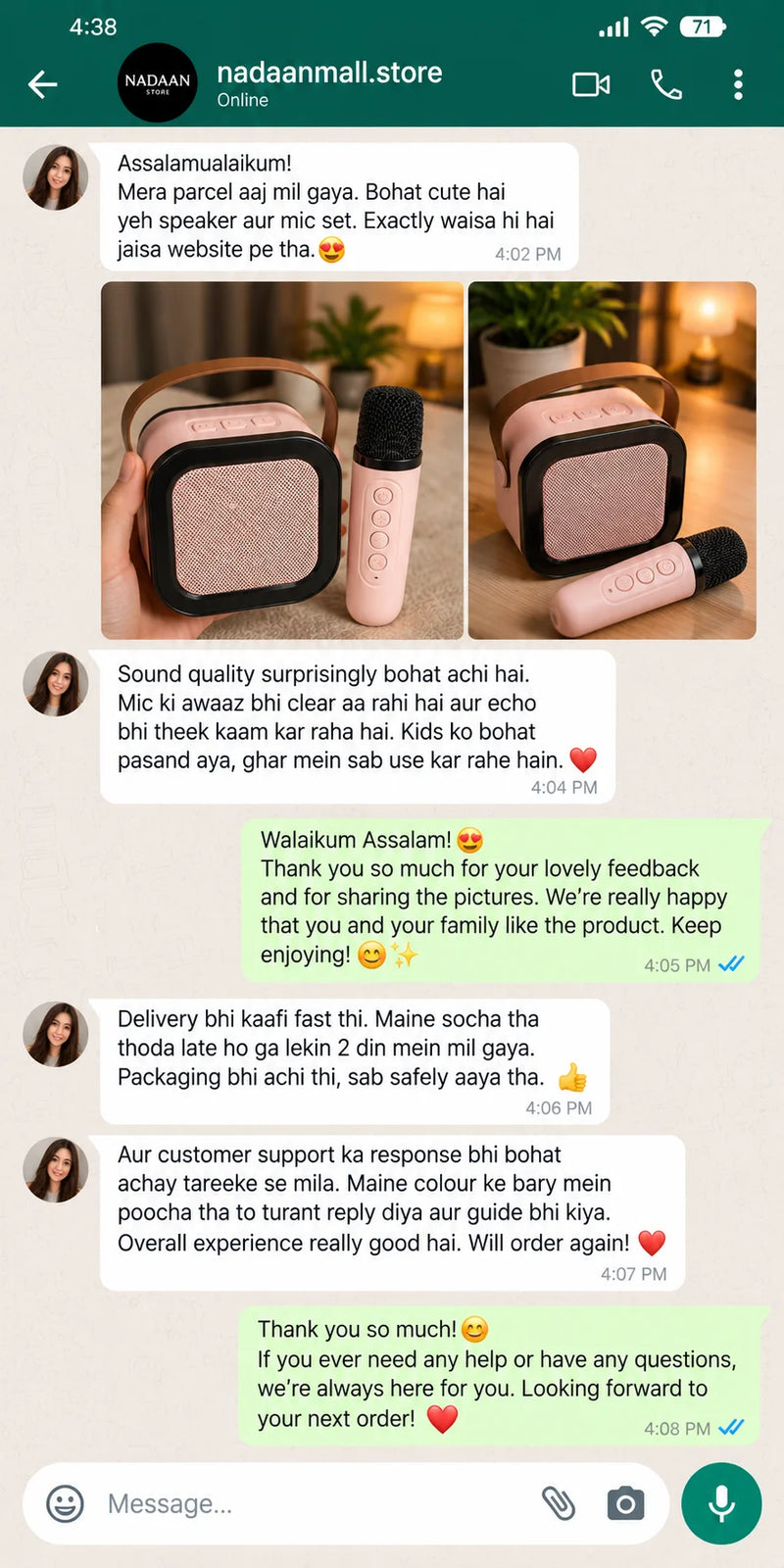 Customer Review