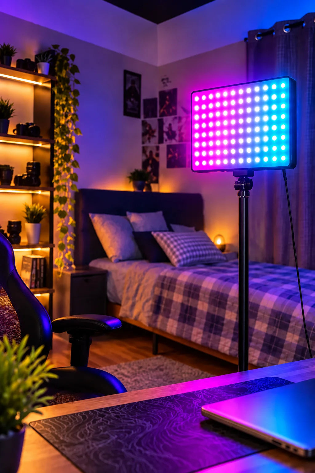Plokama U480 Pro Rechargable RGB Light