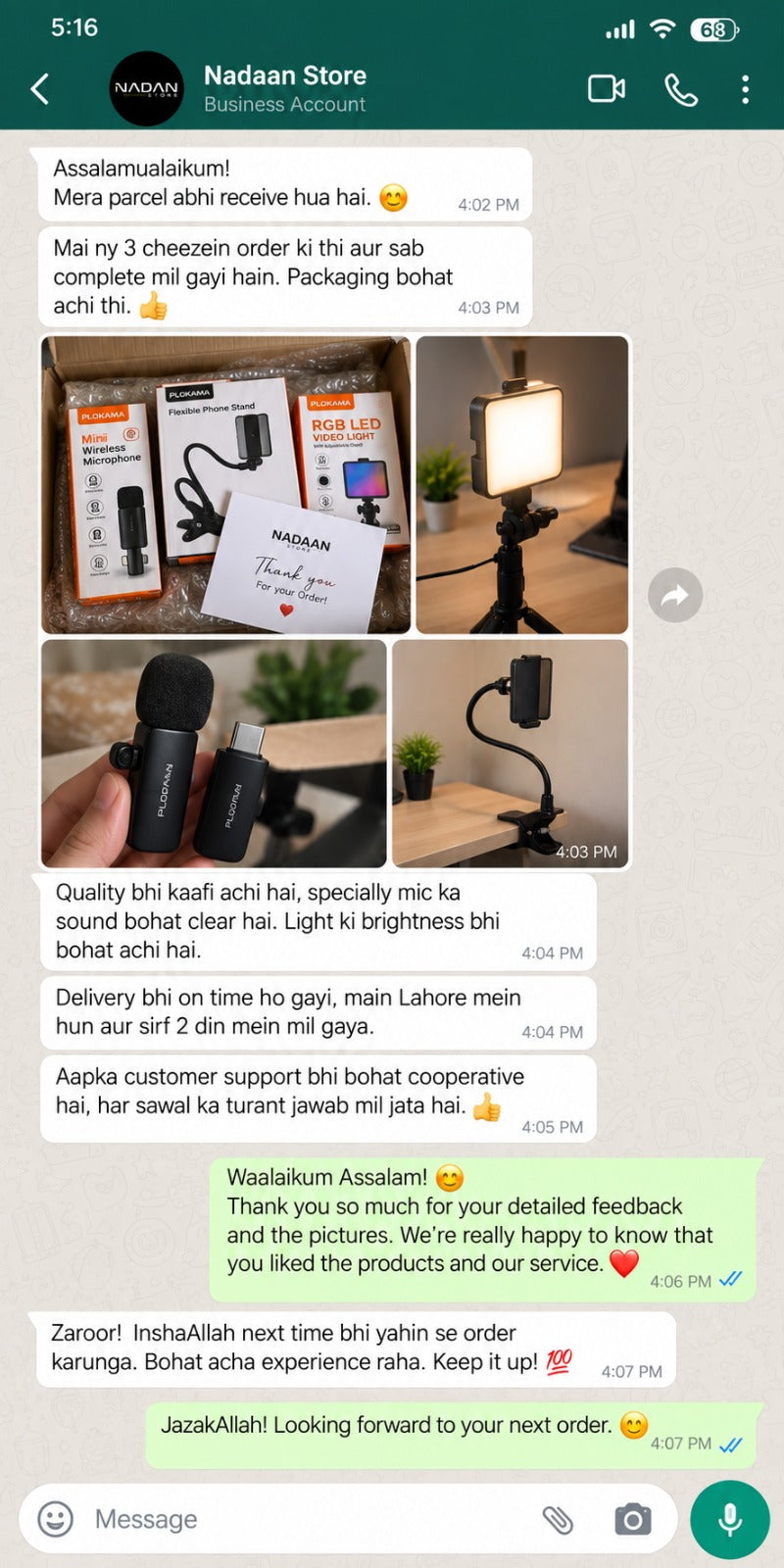 Customer Review