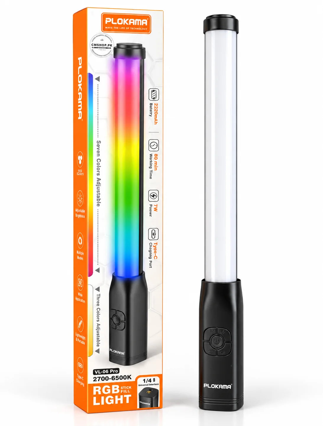 Plokama VL‑06 Pro Handheld Light